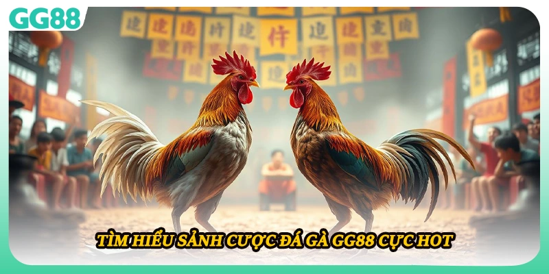 Tìm hiểu sảnh cược đá gà GG88 cực hot